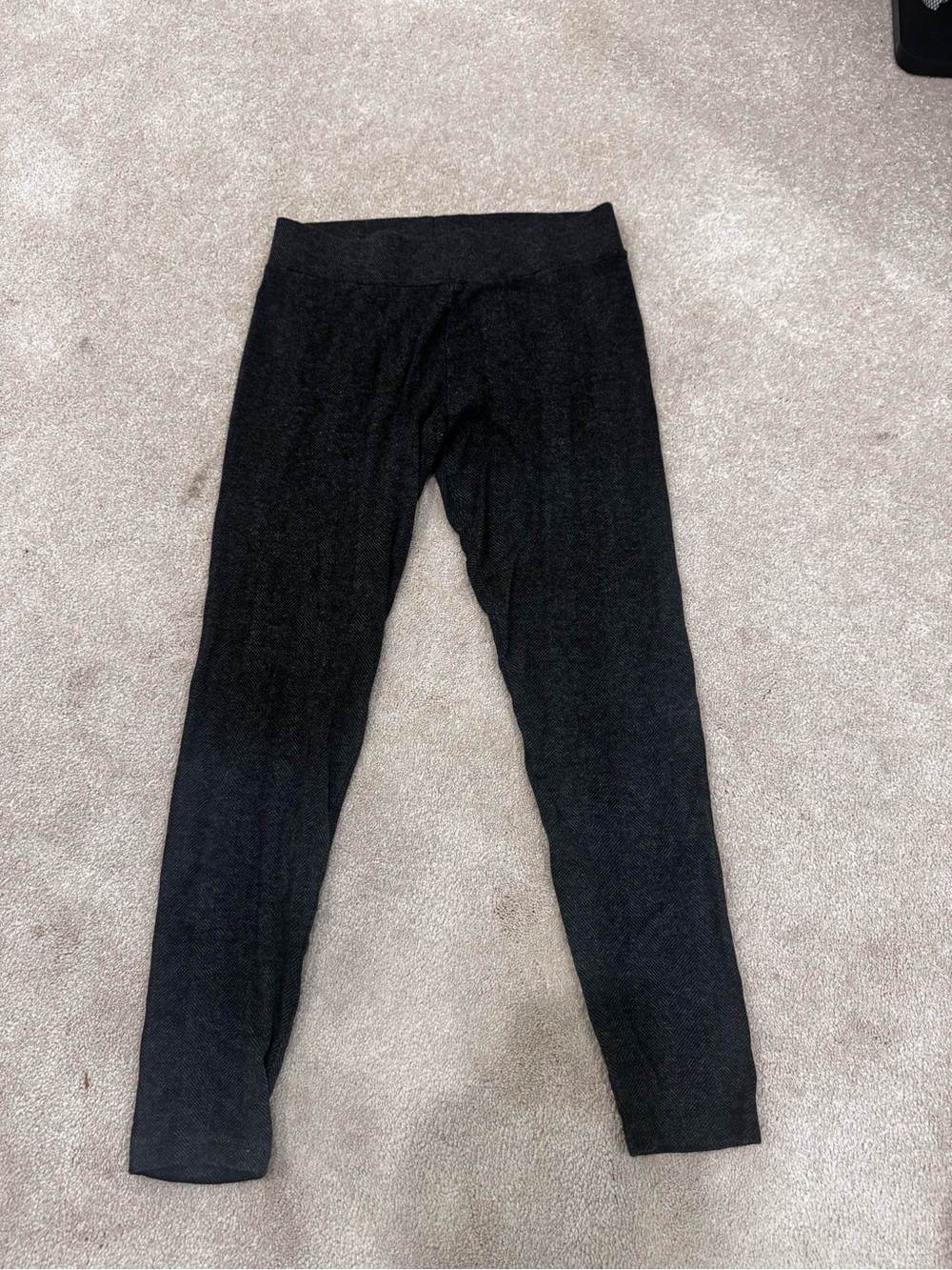Lou & Grey herrinbone leggings, size M